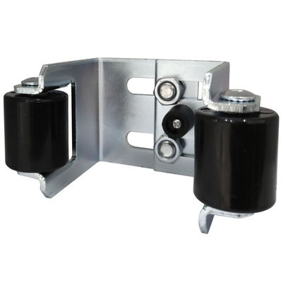 نگهدارنده غلتکی دروازه کشویی 195x225 میلی متری با 2 غلتک نایلونی برای دروازه های کنسولی قابل تنظیم