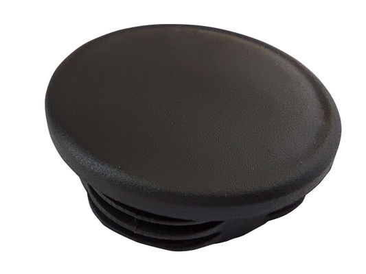 درپوش پلاستیکی گرد 3.5 اینچی 4 اینچی 50x50 مشکی