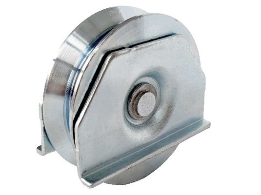 کمد درب کشویی چرخ های پایین دروازه 80 میلی متر چرخ های شیار Y با صفحه دوتایی