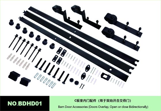 11 Ft 10 Ft اتصال دوبار درب سخت افزار برای کابینت آویزان سیستم مسیر درب 3 متر