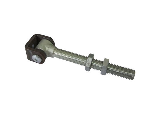 لولای دروازه تابدار گالوانیزه زرد با پیچ بلند M16