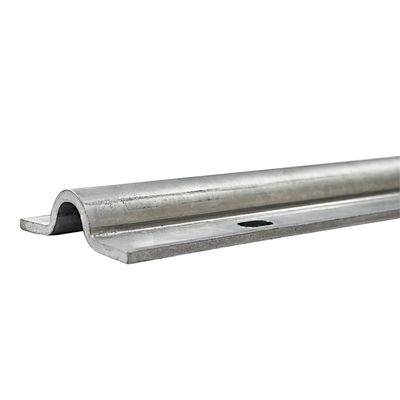 6mx55mm U گرد مسیر دروازه کشویی پیچ و مهره سخت افزاری ریل راه آهن برقی گیت