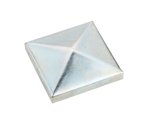 4.5 اینچ X 4.5 اینچ 7x7 8x8 4x4 درپوش فولادی مربع ستون ستون پلاستیکی