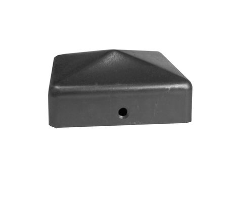 4.5 اینچ X 4.5 اینچ 7x7 8x8 4x4 درپوش فولادی مربع ستون ستون پلاستیکی