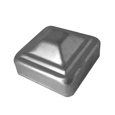 4.5 اینچ X 4.5 اینچ 7x7 8x8 4x4 درپوش فولادی مربع ستون ستون پلاستیکی