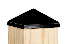 100mm 4x6 8x8 نرده نبشی درپوش ستون هرمی نقره ای 4x4 6x6 7x7