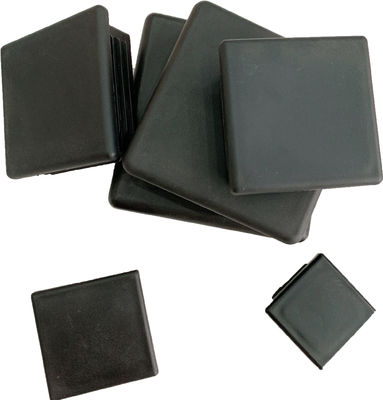40x75mm 3 اینچ فولادی گالوانیزه ستون پستی درپوش تخت Rhs پلاستیکی فشاری لوله درج