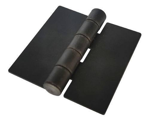 جفت سخت‌افزار فولادی جوش‌پذیر لولای دریچه پروانه‌ای سیاه 4&quot; X 4&quot;