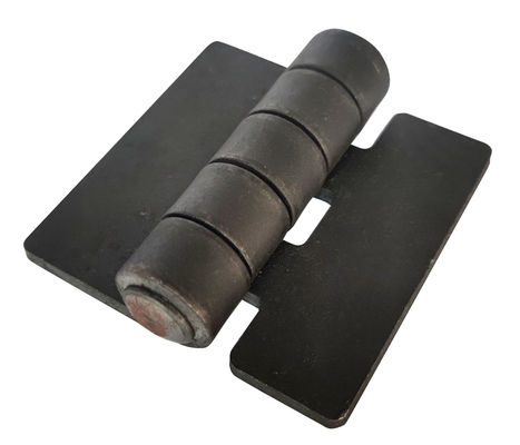 جفت سخت‌افزار فولادی جوش‌پذیر لولای دریچه پروانه‌ای سیاه 4&quot; X 4&quot;