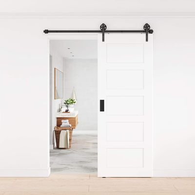 16 ft 12 ft 7' 8' Barn Gate سخت افزار سقفی بای پس دوطرفه سخت افزار درب انبار مستقیم