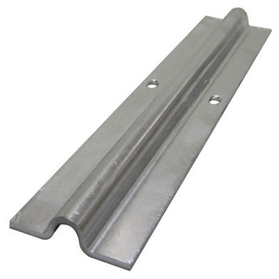 مسیر دروازه کشویی فولادی گالوانیزه R8 R10 شیار سخت افزار ریل میله گرد مسیر دروازه گیت 3.5 میلی متر ضخامت