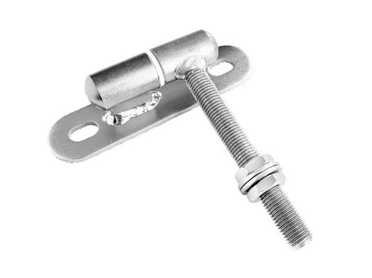 پیچ و مهره M16 در باغ مشکی قابل تنظیم لولای سخت افزاری سخت افزاری برای دروازه چرخشی فولادی