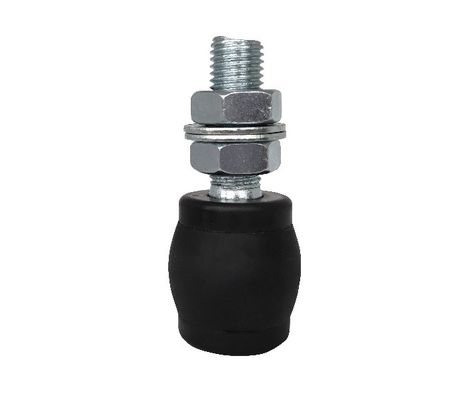غلطک های راهنمای دروازه کشویی 43x38 میلی متری چرخ های لاستیکی دروازه کشویی نایلونی 6''X 2'' 3 اینچ 8 اینچ