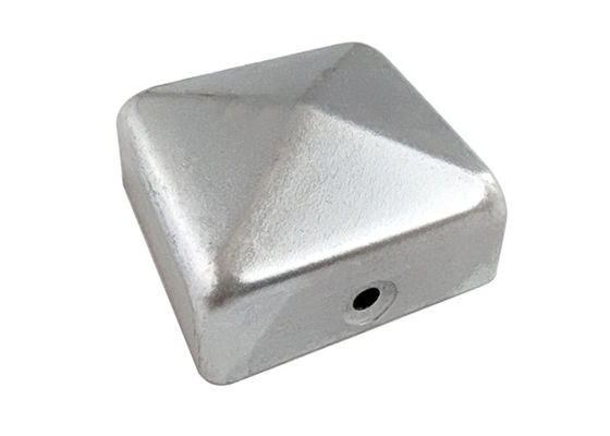 2 اینچ 2.5 اینچ 3 1/2 اینچ حصار هرمی آهنی درپوش 6x6 7x7 4x4 5x5 8 X 8 با سوراخ