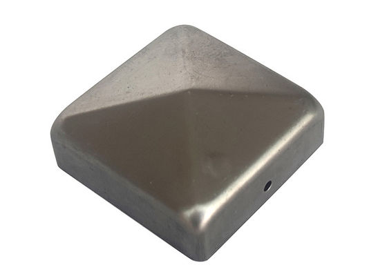 2 اینچ 2.5 اینچ 3 1/2 اینچ حصار هرمی آهنی درپوش 6x6 7x7 4x4 5x5 8 X 8 با سوراخ