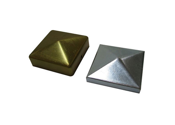 درپوش نرده مربعی آهنی 1 &quot;1&quot; 12&quot; 3&quot; 100 x 100mm 115mm 120mm بدون سوراخ
