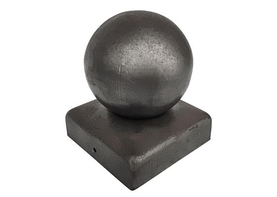 100x100 10cmx10cm سرپوش فلزی گرد آهنی برای نرده