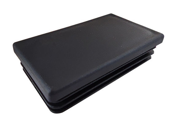 درپوش نرده مستطیلی 75mm X 75mm 200x200 4x4 نایلون پلاستیکی مشکی