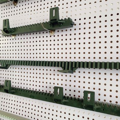 800 کیلوگرم سیاه و سفید نایلون نایلون درب ورودی سیستم مسیر سخت افزار فولاد اتوماتیک