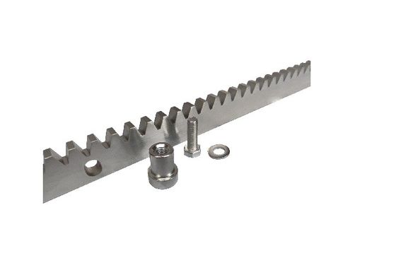 لوازم جانبی سخت افزاری گیت ریلی سیستم قطعات یدکی درب ورودی برقی 1 متری M4 Steel Gear