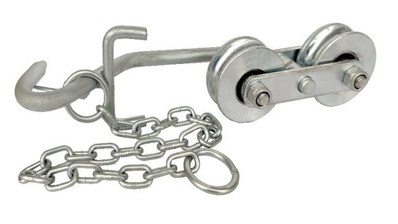 کیت سیستم آویز موز غلتک آویز موز استیل گالوانیزه 56 میلی متری