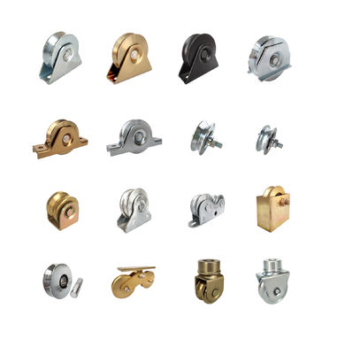 V Groove 3in Heavy Duty Gate Wheels Sliding with Plate Casters
