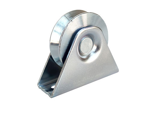 Steel V Groove Sliding Gate Wheel Q235 Metal 38mm - 200mm