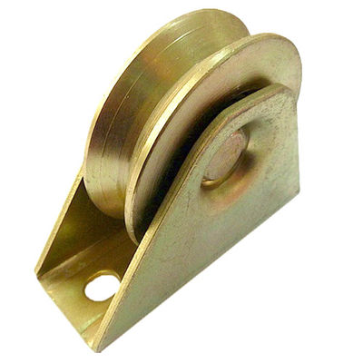 Steel V Groove Sliding Gate Wheel Q235 Metal 38mm - 200mm