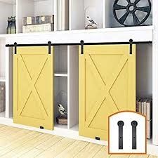 پایه دیواری بای پس انبار درب سخت افزار یک تکه 4-8.2 FT استیل مشکی