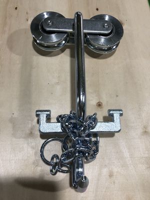کابل آهنی Q235 از طریق رنگ نقره ای یا زرد پارا موزی